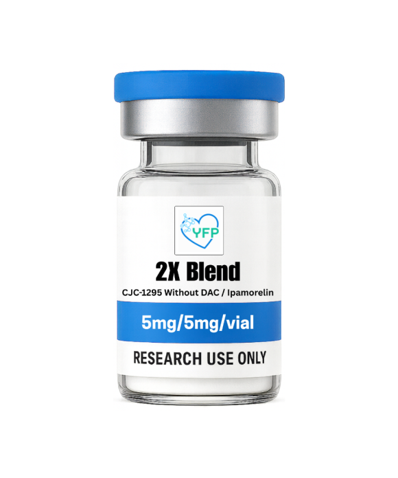 2X Blend CJC-1295 Without DAC (5mg) / Ipamorelin (5mg)