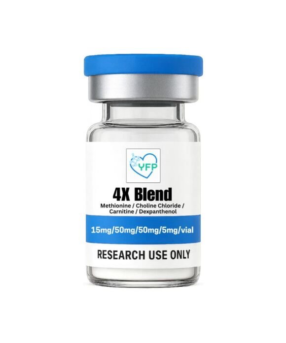4X Blend Methionine (15mg) / Choline Chloride (50mg) / Carnitine (50mg) / Dexpanthenol (5mg)